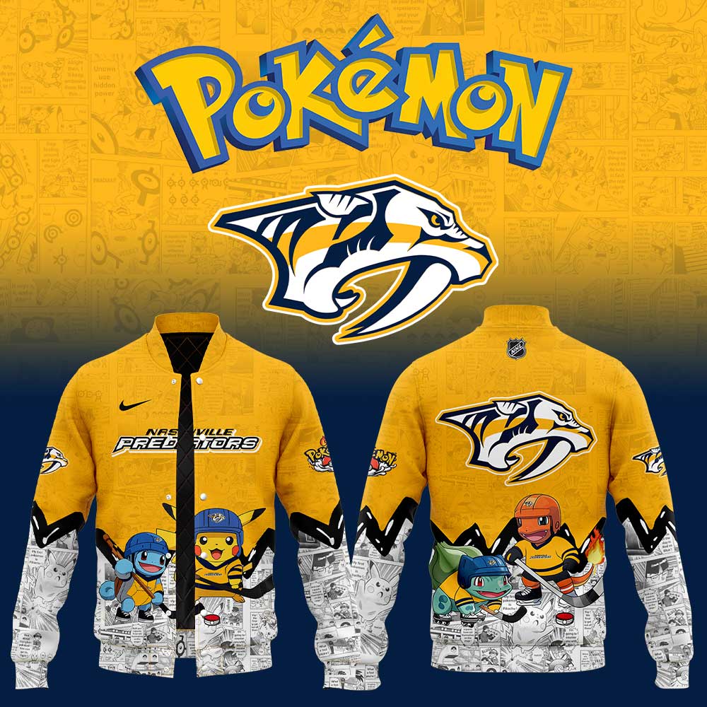 Nashville Predators X Pok?Mon Jacket