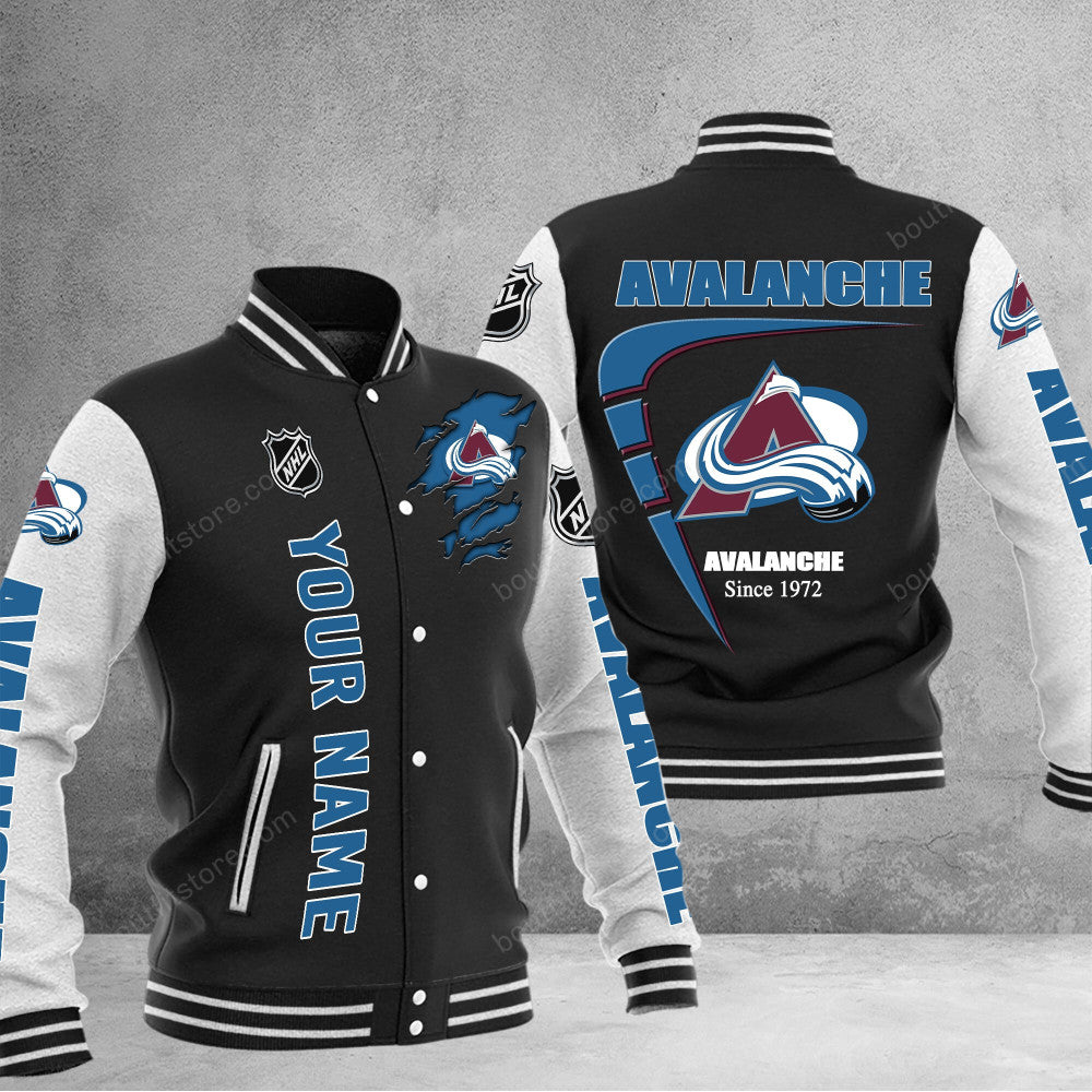 Colorado Avalanche Baseball Jacket Gift For Fan 0526