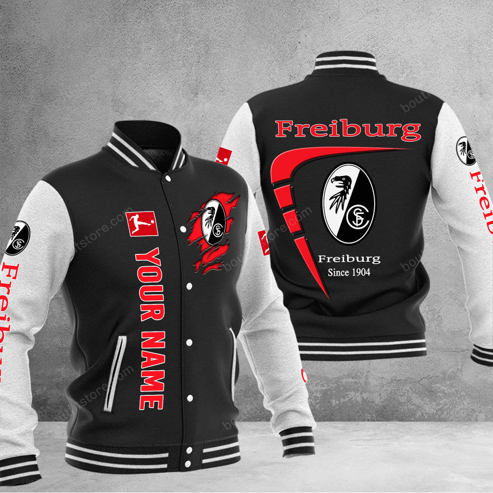Sc Freiburg Baseball Jacket Gift For Fan 0337