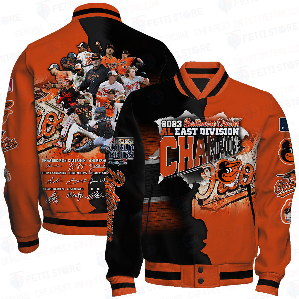 Baltimore Oriole - Major League Baseball Aop Varsity Jacket V21