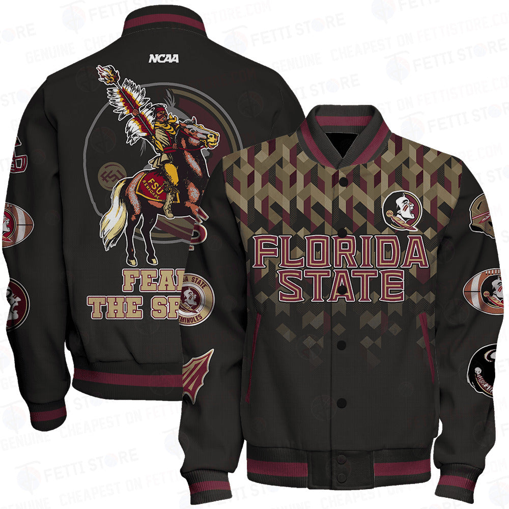 Florida State Ncaa Division Football Varsity Jacket Stm V2