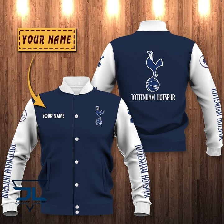 Tottenham Hotspur F.C Premier League Varsity Jacket