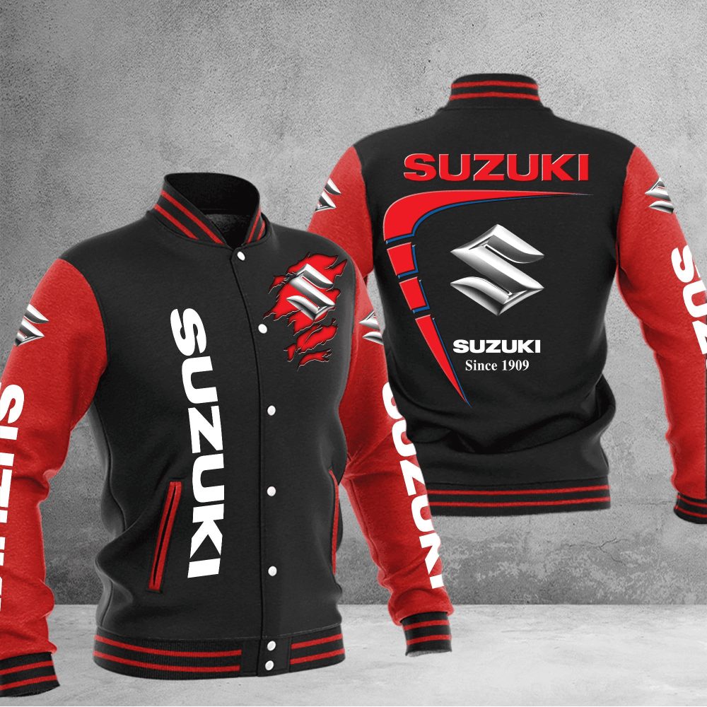 Suzuki Baseball Varsity Jacket Full Color