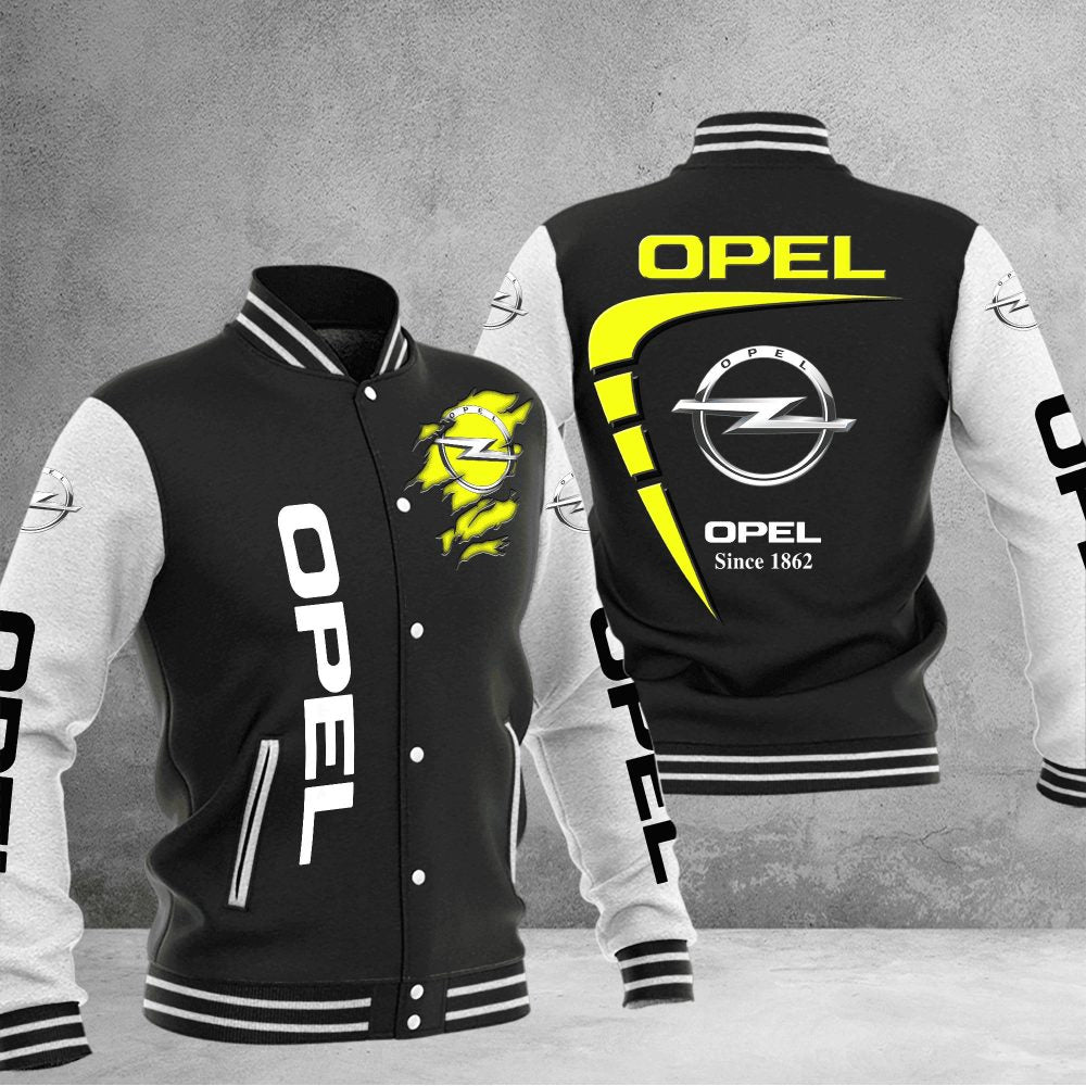 Opel Baseball Varsity Jacket Full Color