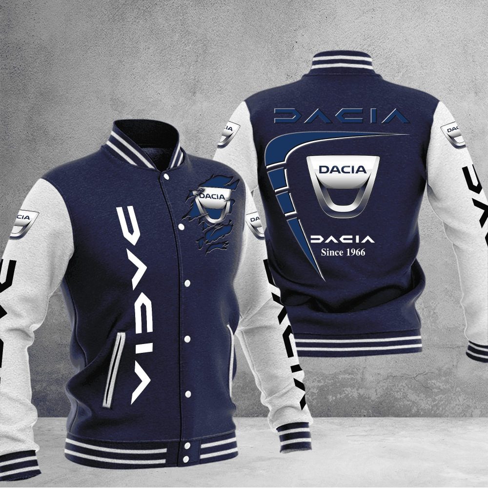 Dacia Baseball Varsity Jacket Full Color