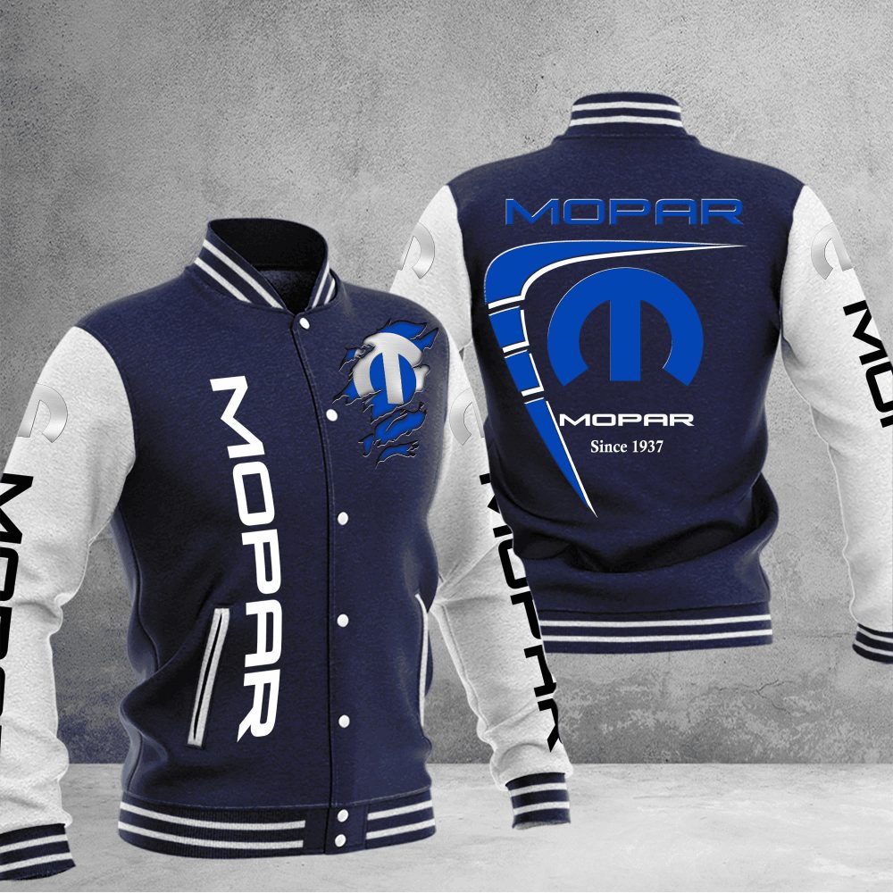 Mopar Baseball Varsity Jacket Full Color
