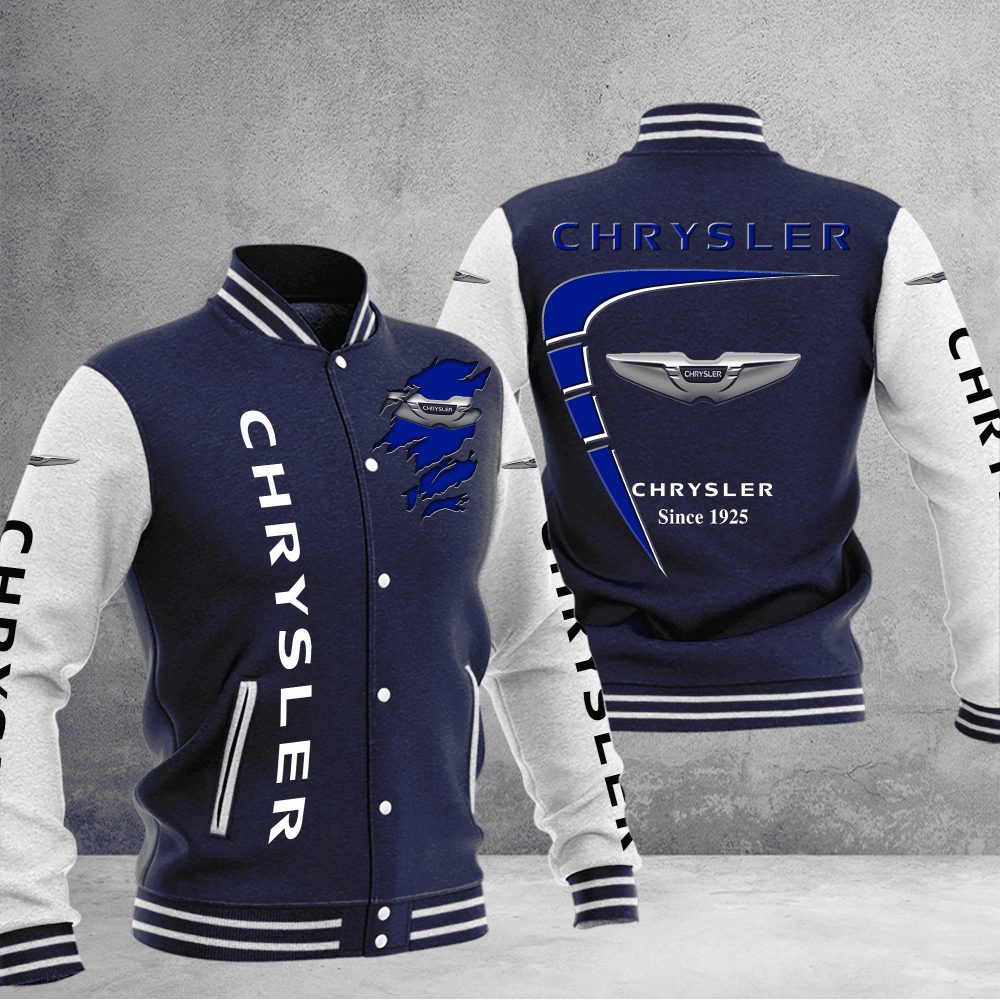 Chrysler Baseball Varsity Jacket Full Color