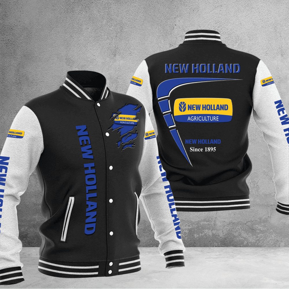 New Holland Baseball Varsity Jacket Full Color