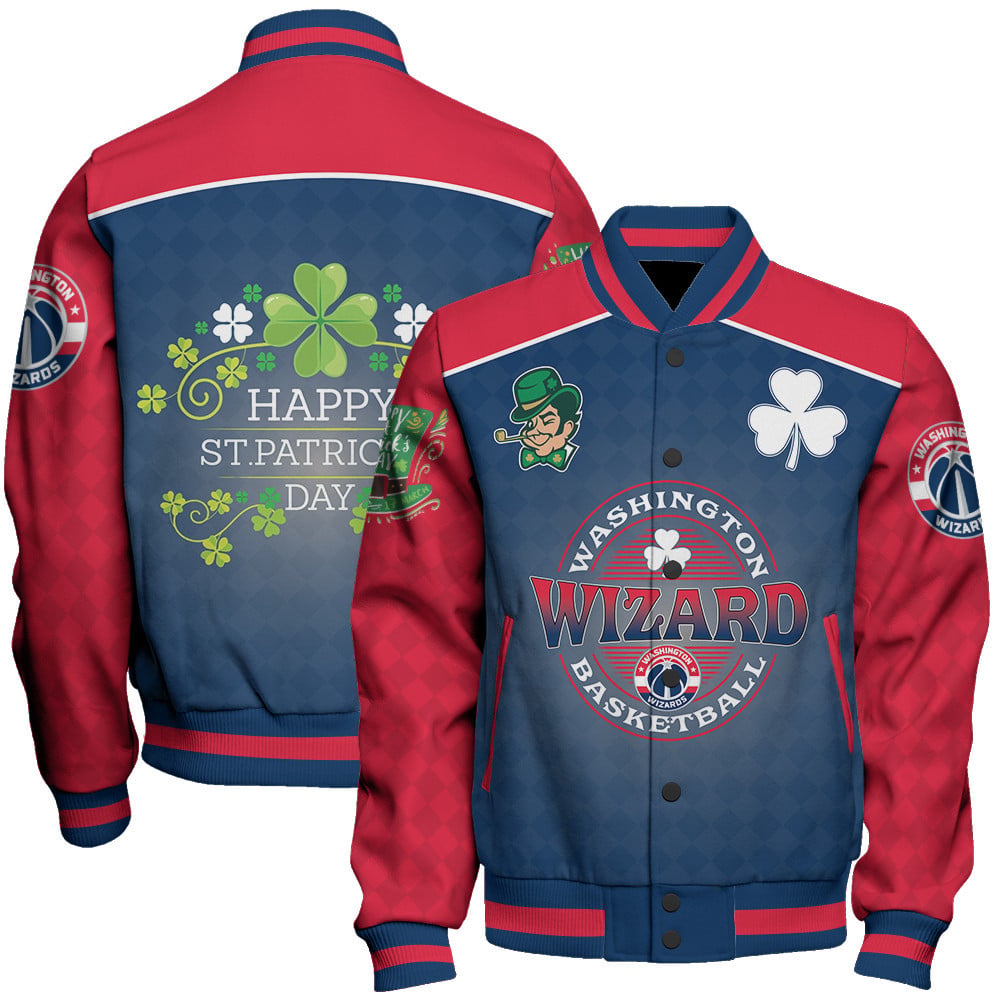 Washington Wizard - National Basketball Association Aop Varsity Jacket Stm V21