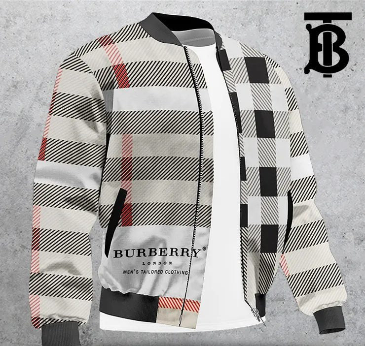 Limited Edition Burrberry Bomber Jacket Hot Trend Lux-Jk-003Zyi4Oxj