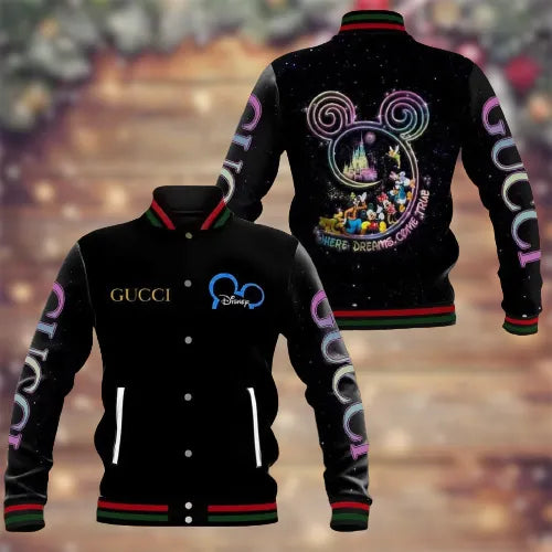 Gucci Limited Varsity Jacket Bj1-M0033