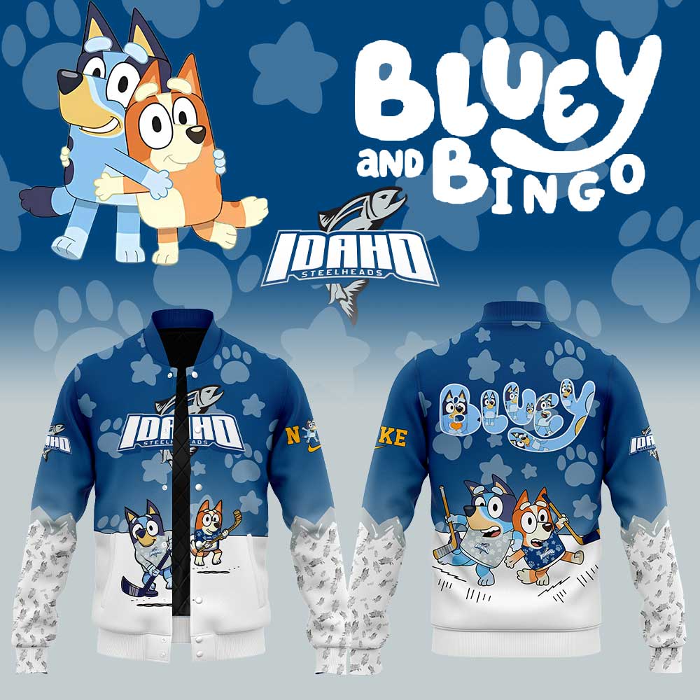 Idaho Steelheads X Bluey And Bingo Jacket