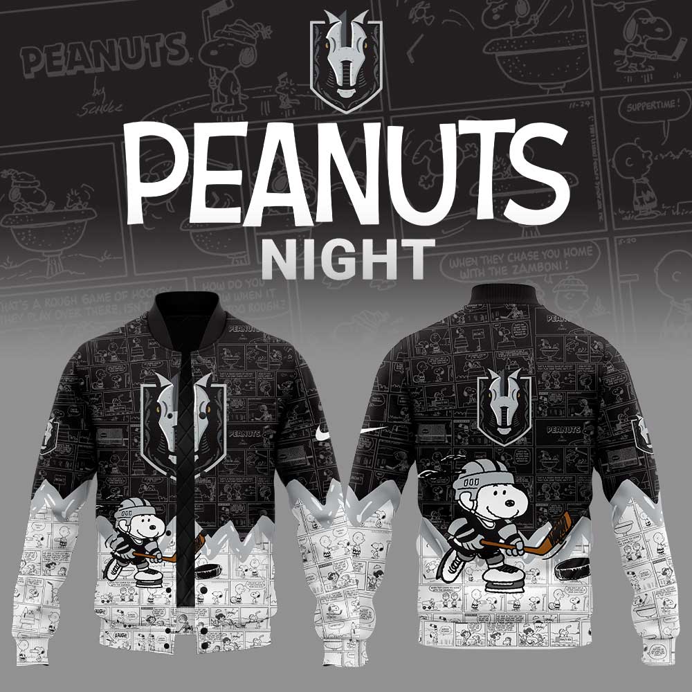 Henderson Silver Knights 75Th Anniversary Of Peanuts Jacket