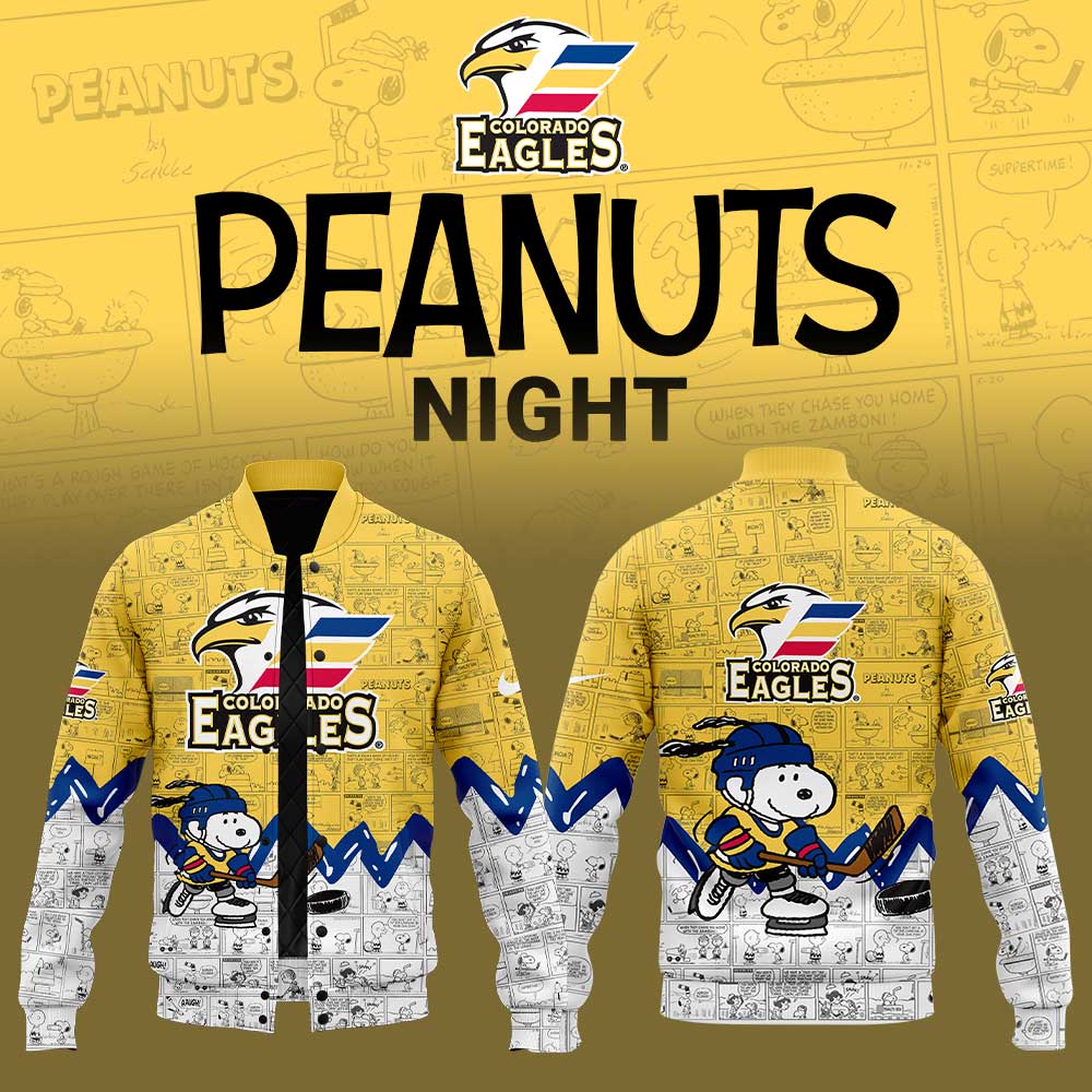 Colorado Eagles 75Th Anniversary Of Peanuts Jacket