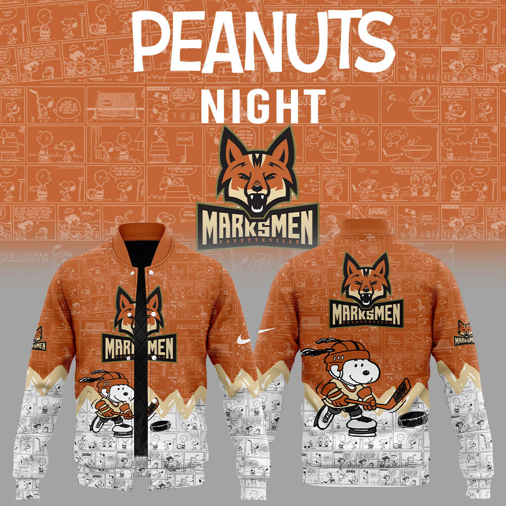 Fayetteville Marksmen Anniversary Of Peanuts Jacket
