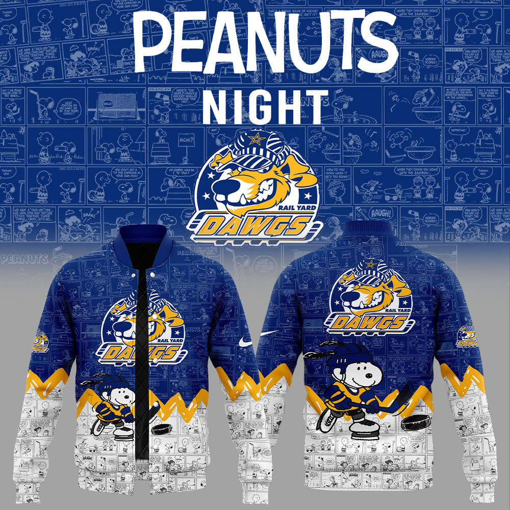 Roanoke Dawgs Anniversary Of Peanuts Jacket