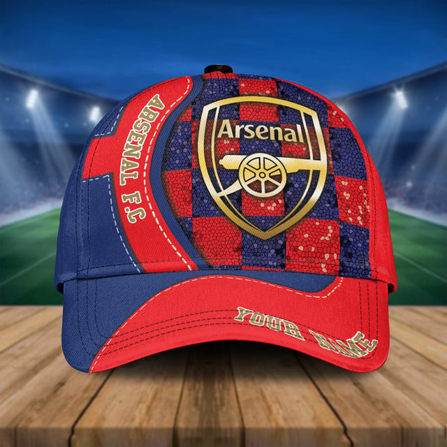 Arsenal Fc Fan Cap - Stylish Red &amp; Blue Hat With Logo For Supporters