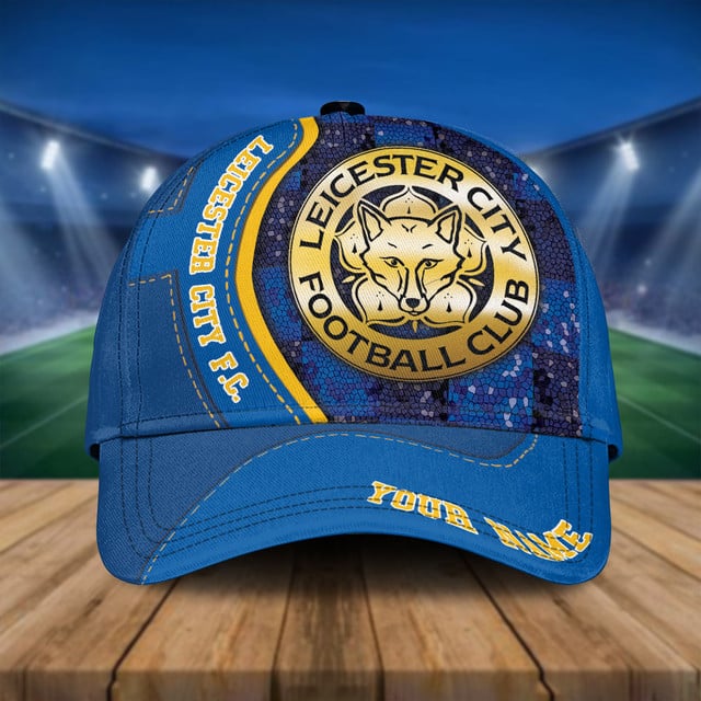 Leicester City Fc Adjustable Cap - Stylish Blue Sports Hat For Fans