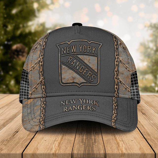 Vintage New York Rangers Cap - Rustic Style, Perfect Gift For Fans!