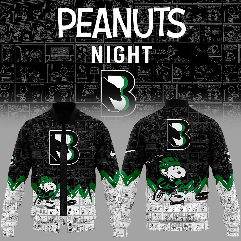 Binghamton Black Bears 75Th Anniversary Of Peanuts Jacket