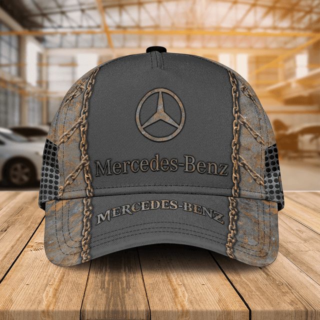 Stylish Mercedes-Benz Distressed Baseball Cap – Perfect For Auto Enthusiasts