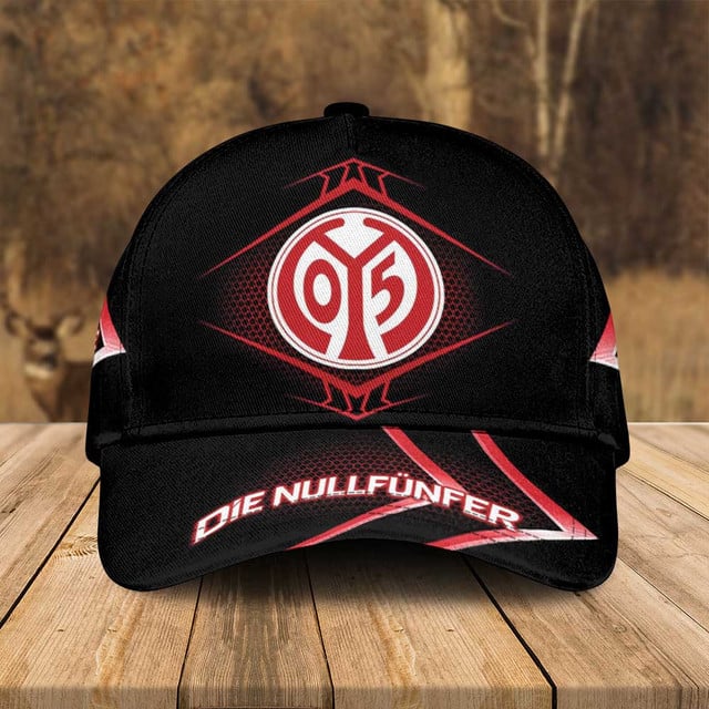 Stylish Black &amp; Red Die Nullfünfer Cap - Perfect Fan Gear For Everyday Wear