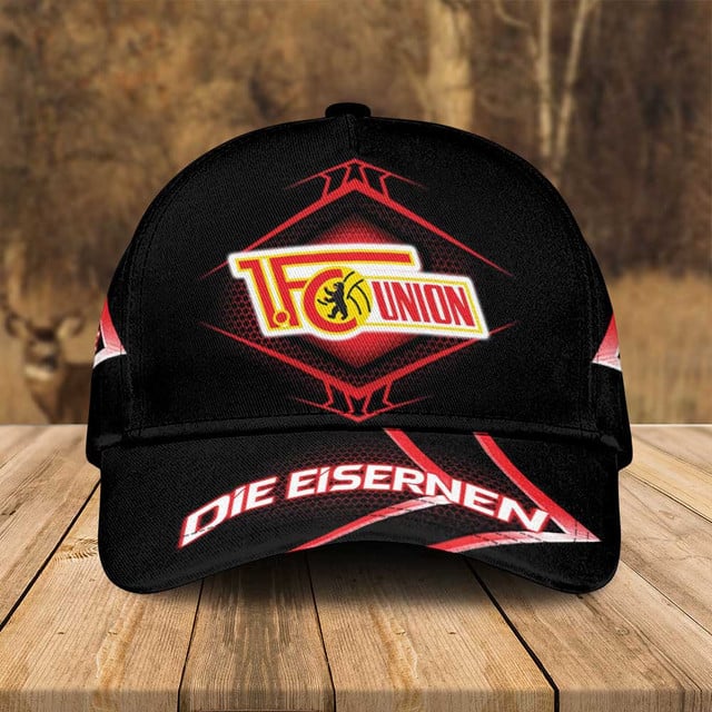Fc Union Berlin Cap - Stylish Black Hat For Die Eisernen Fans - Official Merchandise