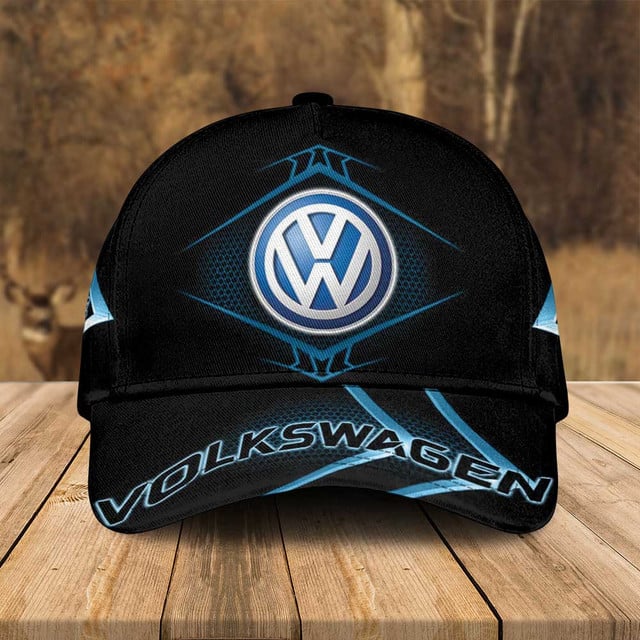 Stylish Black Volkswagen Logo Cap - Perfect For Car Enthusiasts &amp; Casual Wear