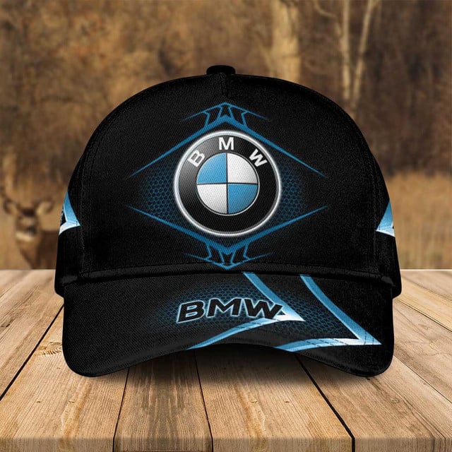 Stylish Black Bmw Logo Cap - Perfect For Car Lovers &amp; Fashion Enthusiasts