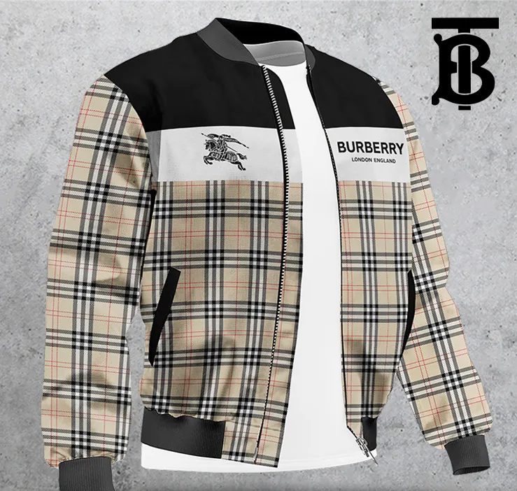 Limited Edition Burrberry Bomber Jacket Hot Trend Lux-Jk-00Xbxuzzrm