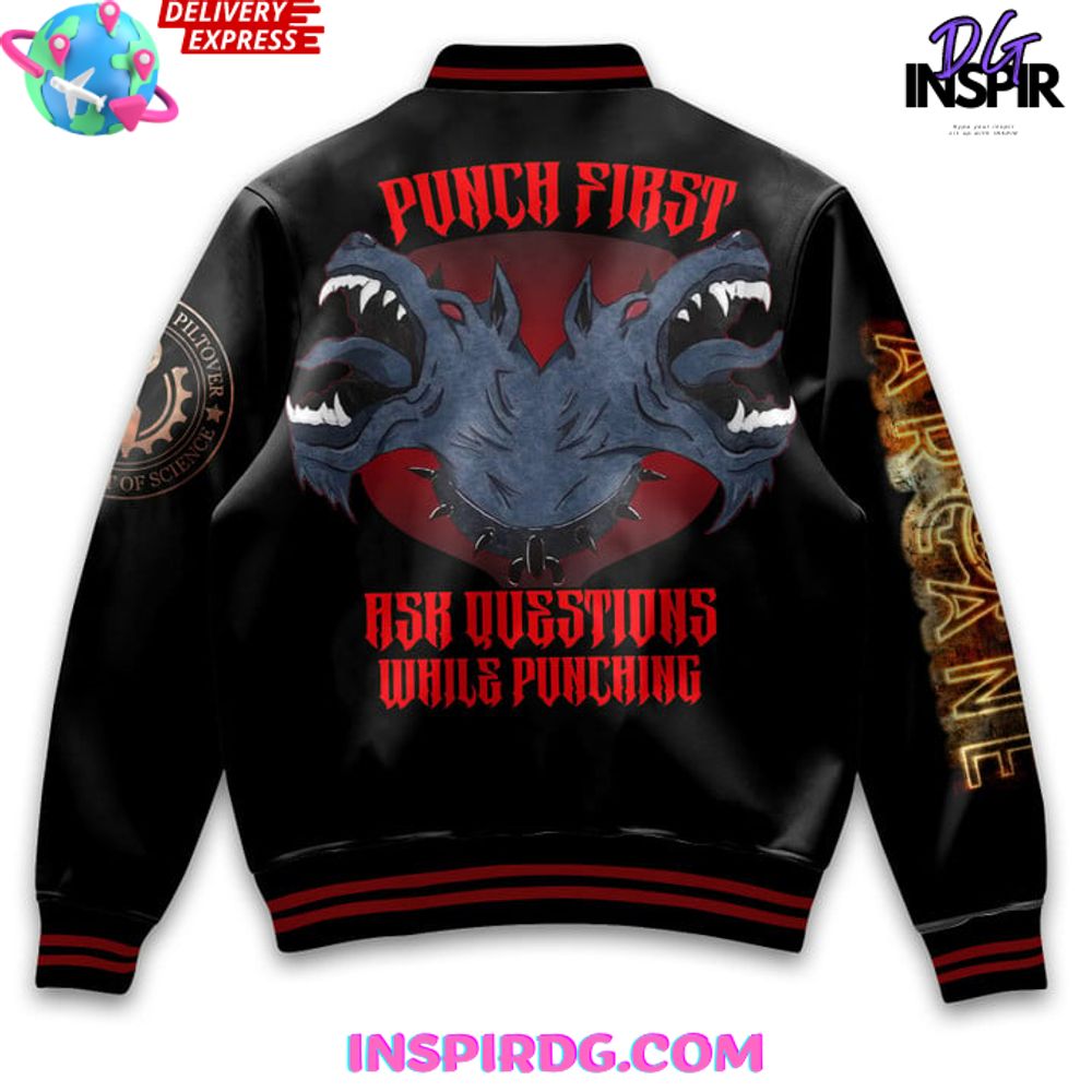 Arcane League Of Legends Vi Special Edition Varsity Jacket