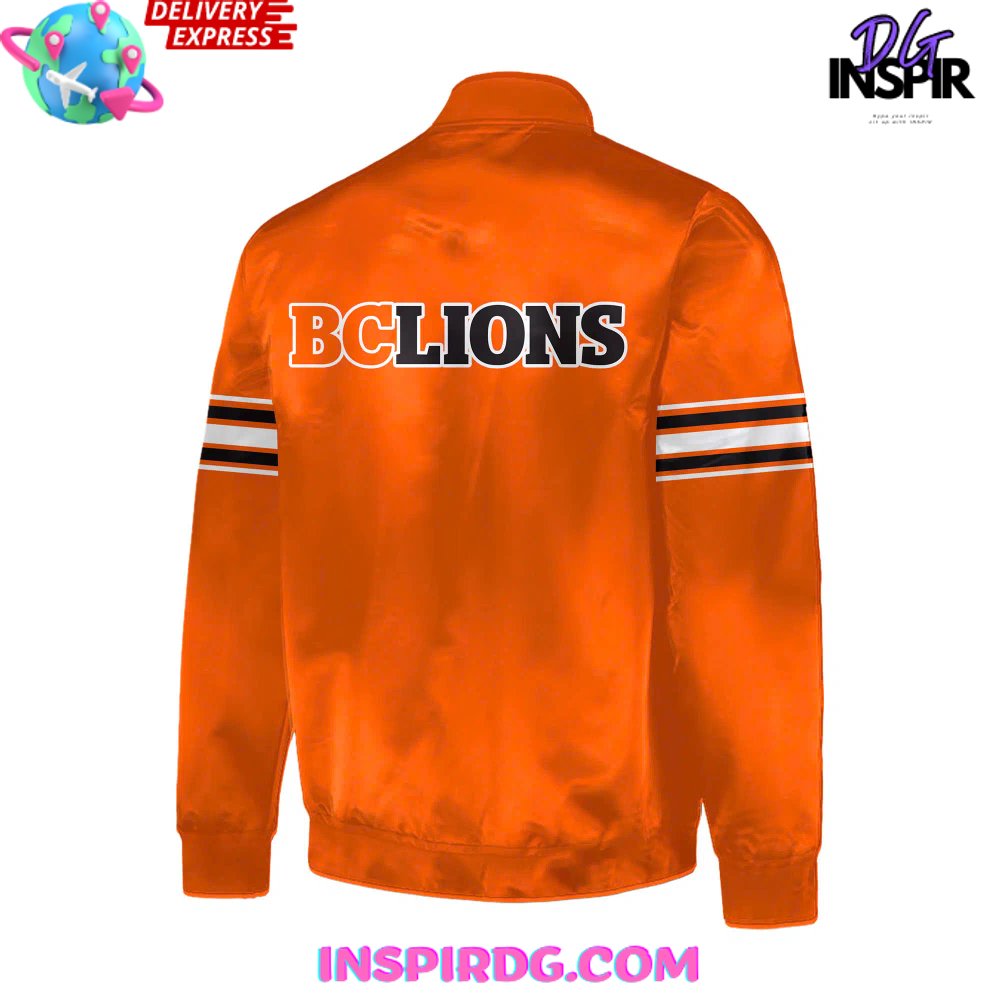 Bc Lions Official 2024 Baseball Jacket