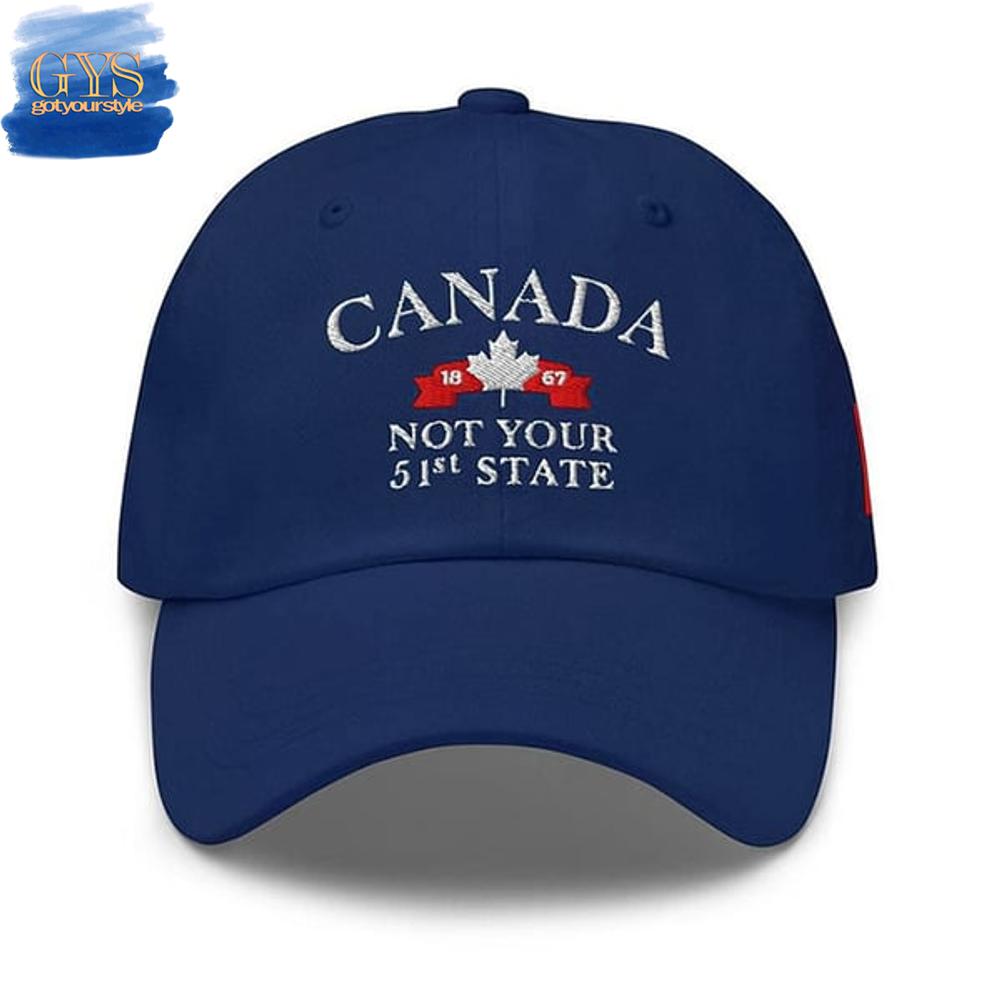 Canada Not Your 51St State Printed Classic Cap