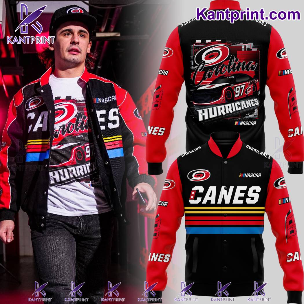 Carolina Hurricanes Nascar Jacket - Bold Unisex Racing Style - Limited Edition!