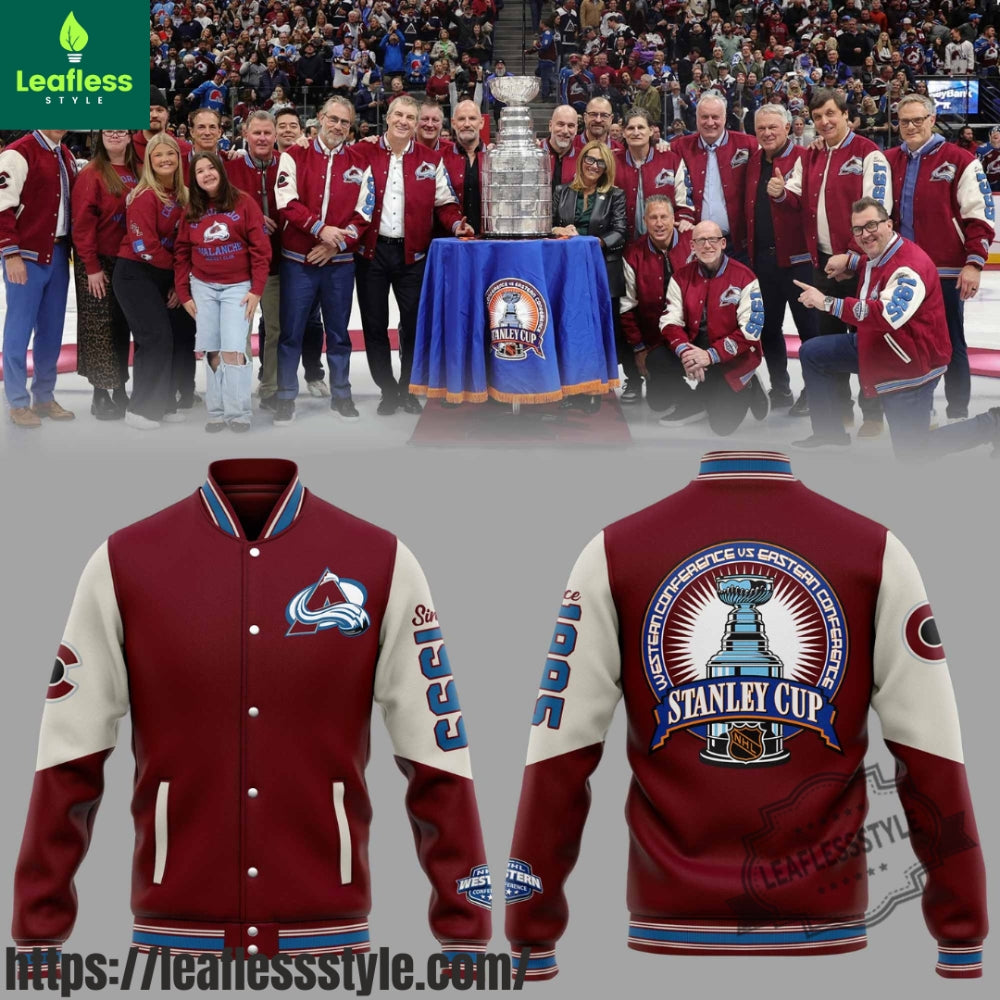 Colorado Avalanche Baseball Jacket