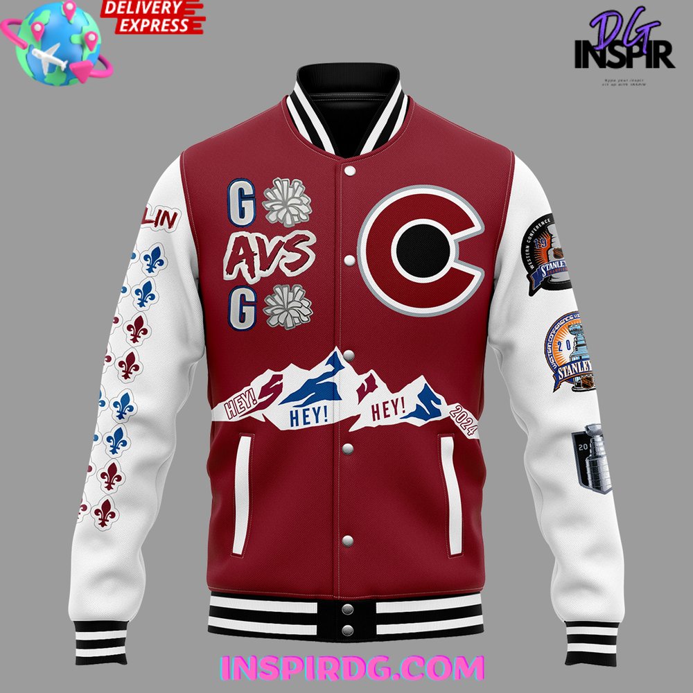Colorado Avalanche Territory 2024 Baseball Jacket