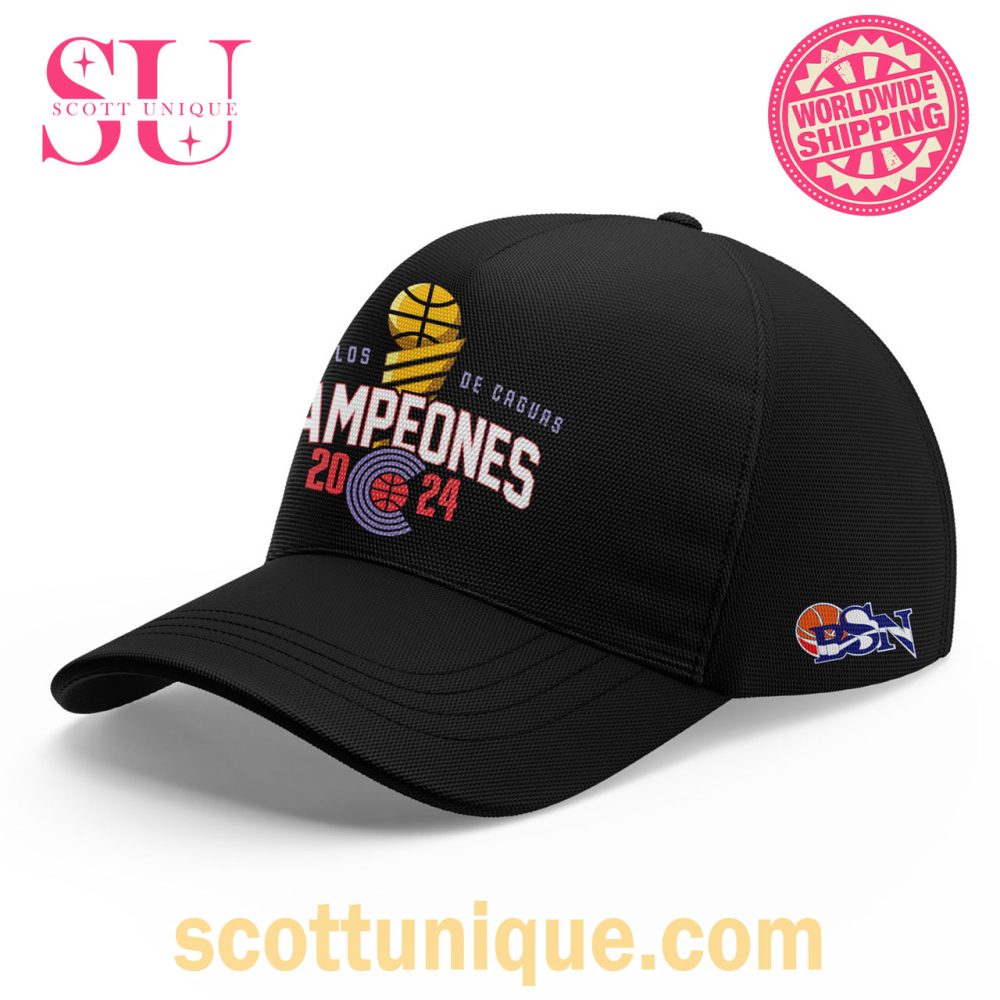 Criollos De Caguas Campeones 2024 Black Classic Cap
