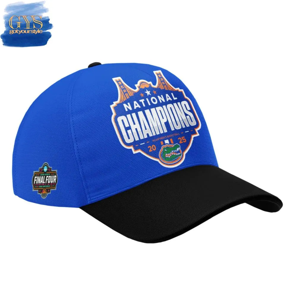 Florida Gators Basketball Ncaa Champions 2025 Limited Edition Cap
