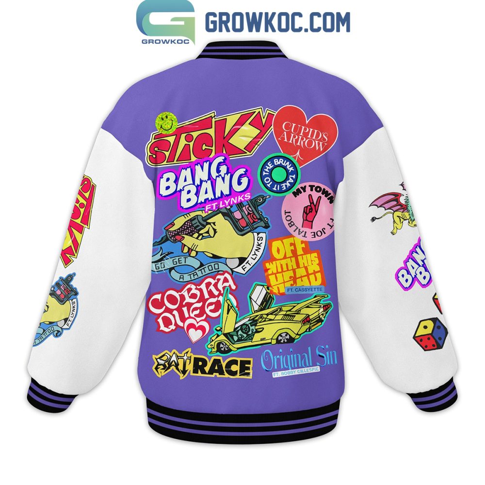 Limited Edition Frank Carter &amp; The Rattlesnakes Varsity Jacket – Bold Graphic Design