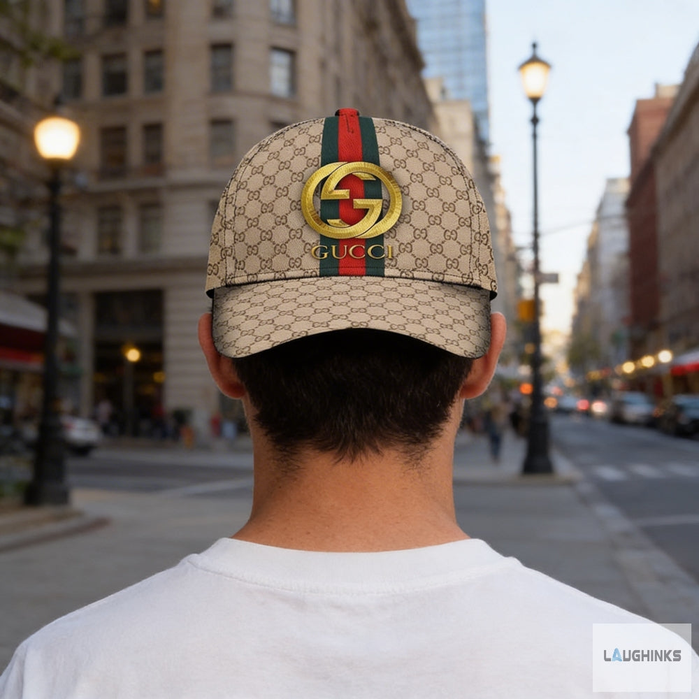 Gucci Monogram Aop Baseball Cap