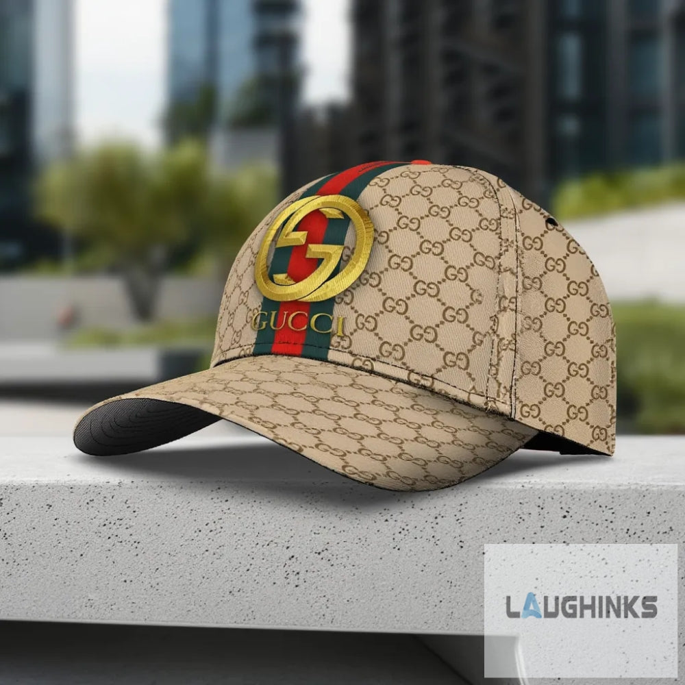 Gucci Monogram Aop Baseball Cap
