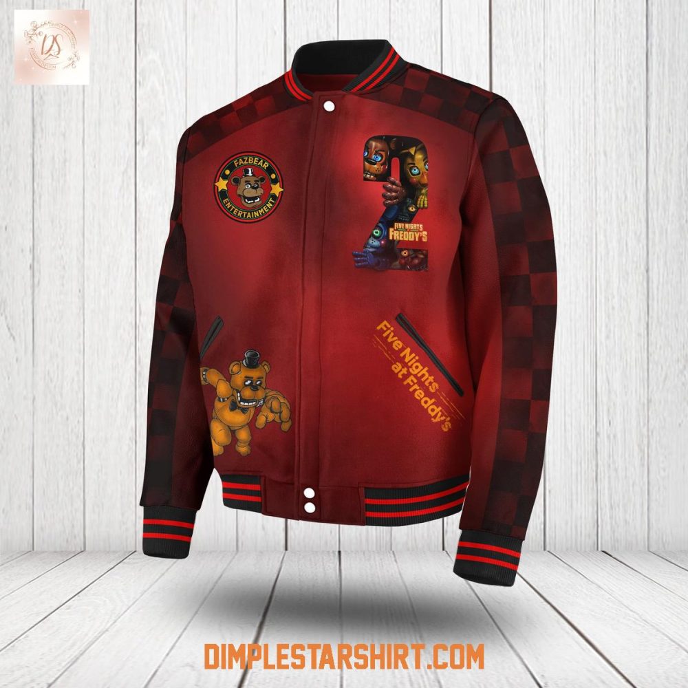 I Survived Five Night At Freddy'S 2 Baseball Jacket