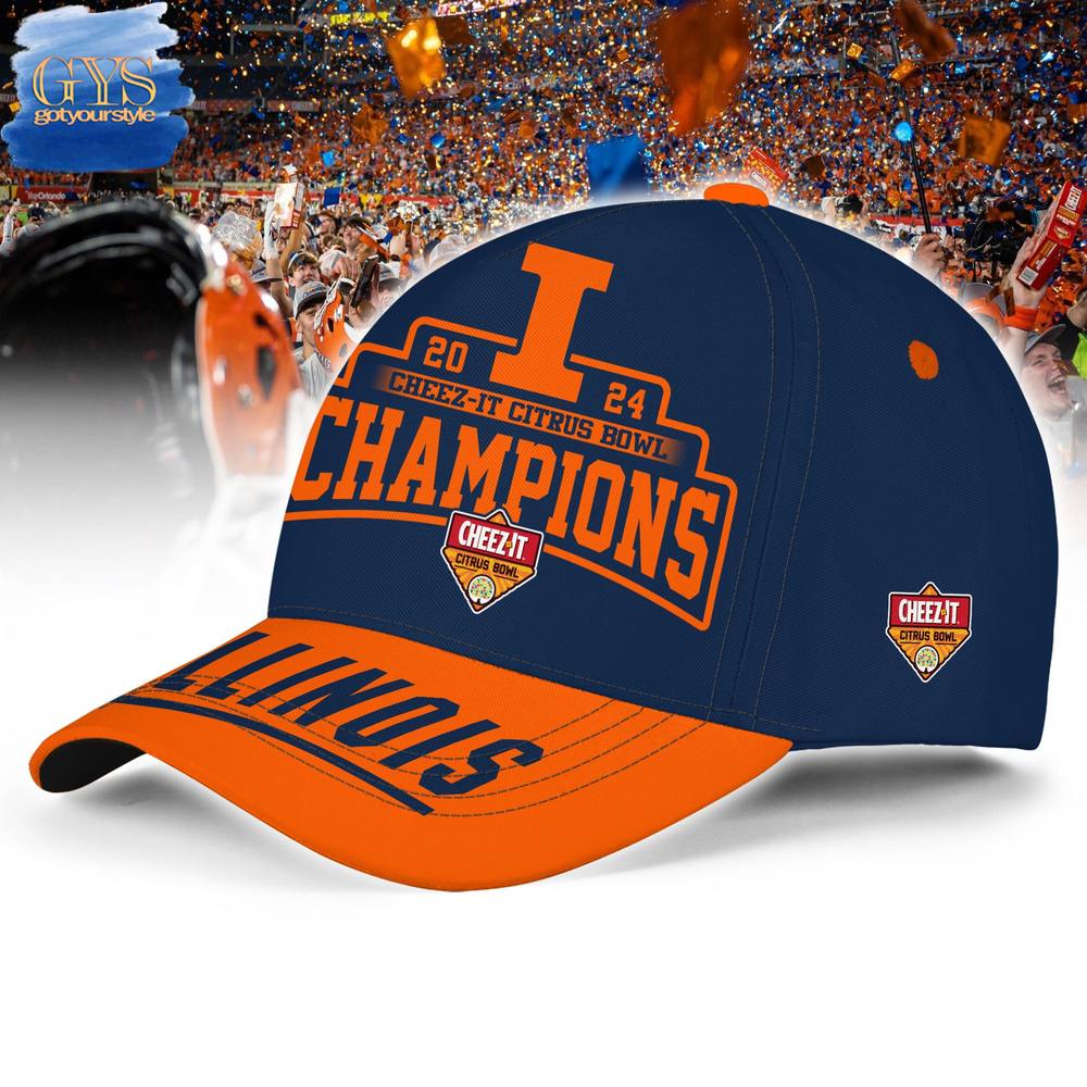 Illinois Fighting Illini Cheez-It Citrus Bowl 2024 Champions Classic Cap