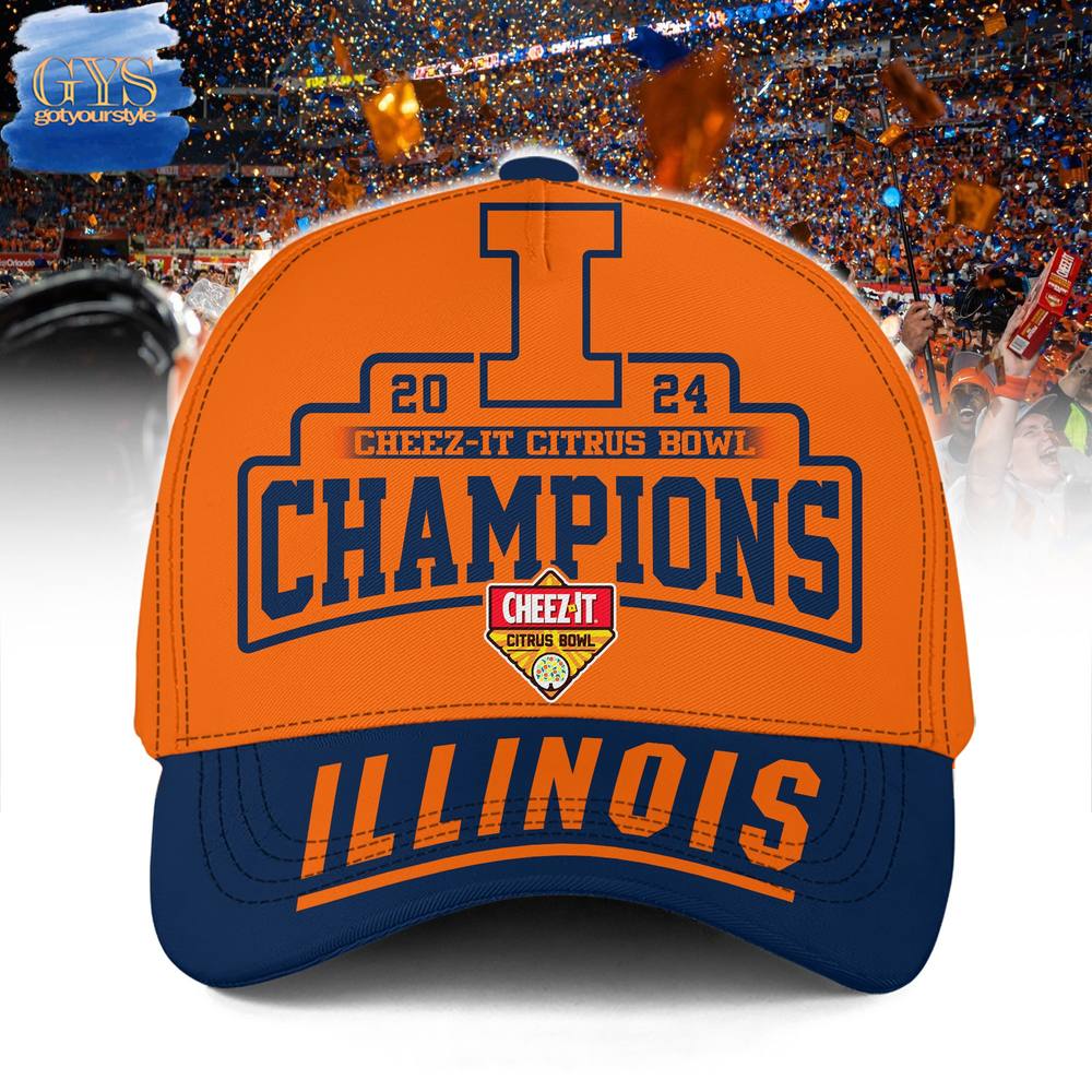 Illinois Fighting Illini Cheez-It Citrus Bowl 2024 Champions Classic Cap