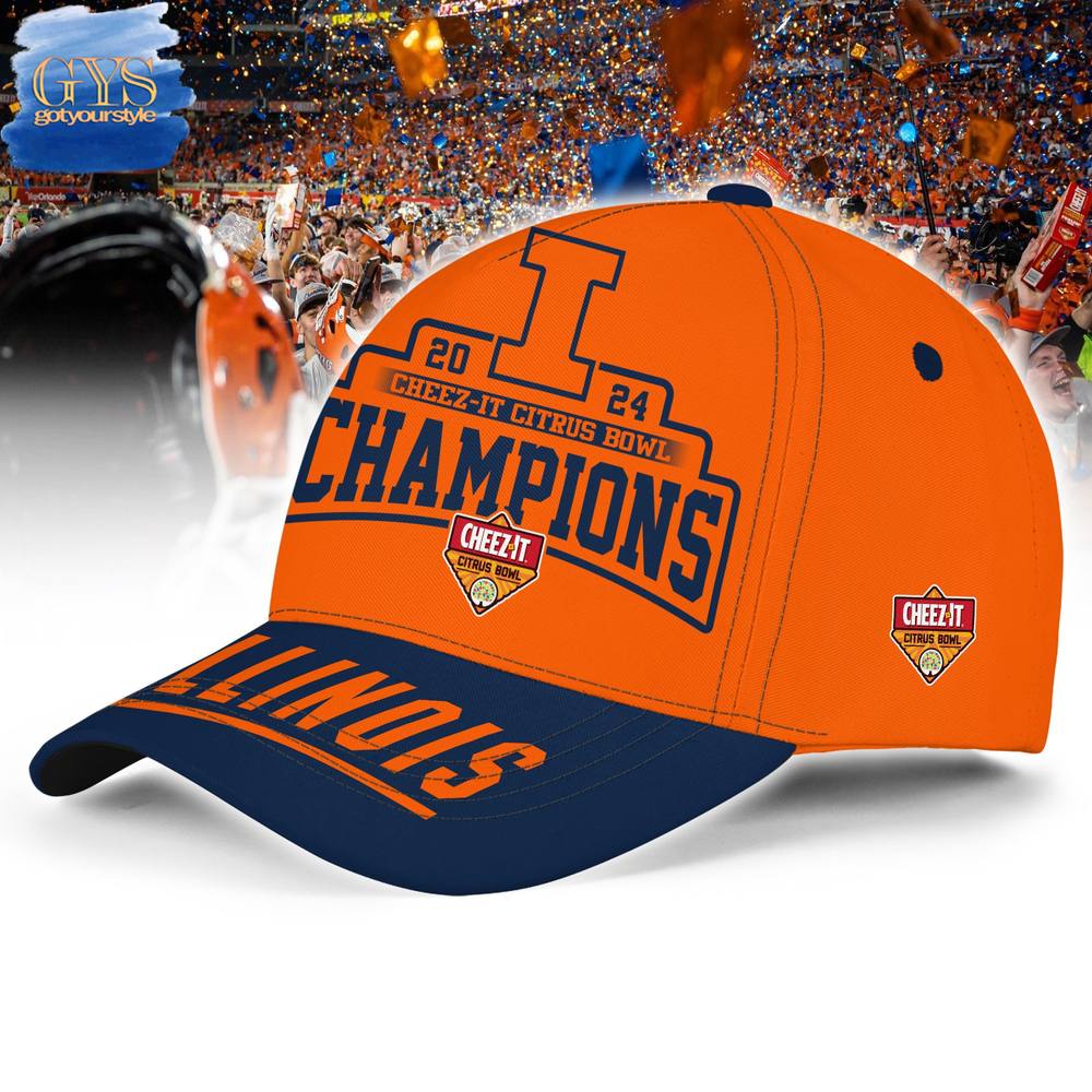 Illinois Fighting Illini Cheez-It Citrus Bowl 2024 Champions Classic Cap