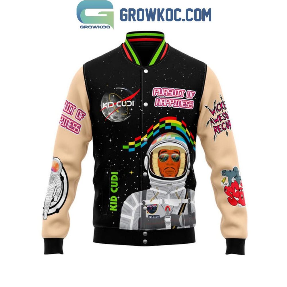 Stylish Graphic Varsity Jacket - Astronaut &amp; Music Theme - Limited Edition