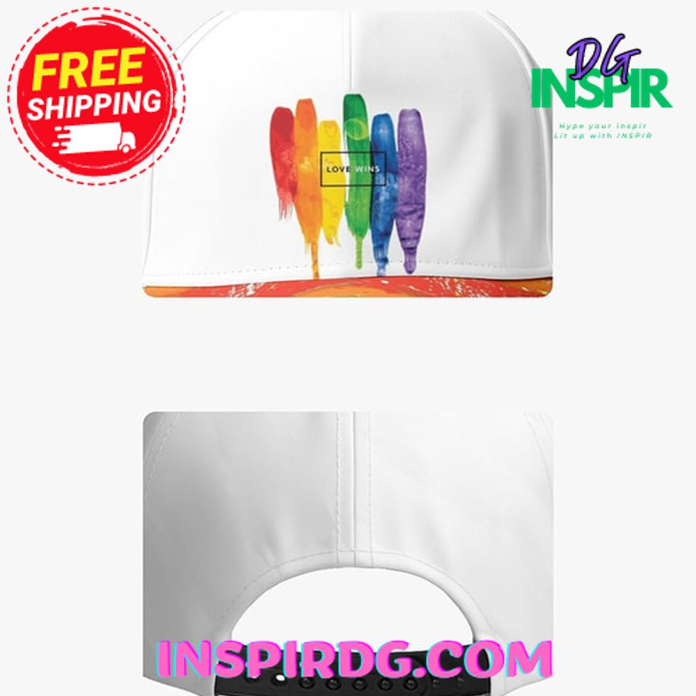 Lgbt Love Wins Rainbow Gay Baseball Cap