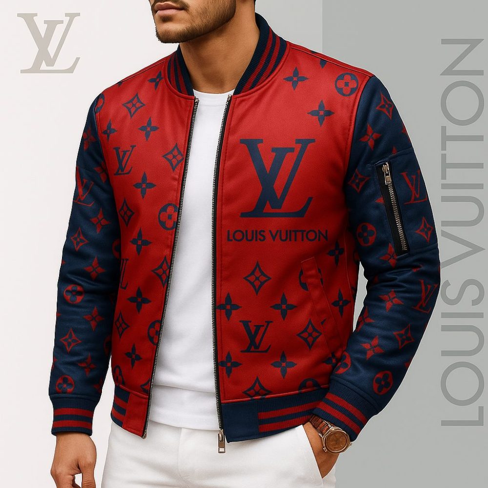 Limited Edition Louis Vuitton Bomber Jacket Unisex Lx-Jklv2025016