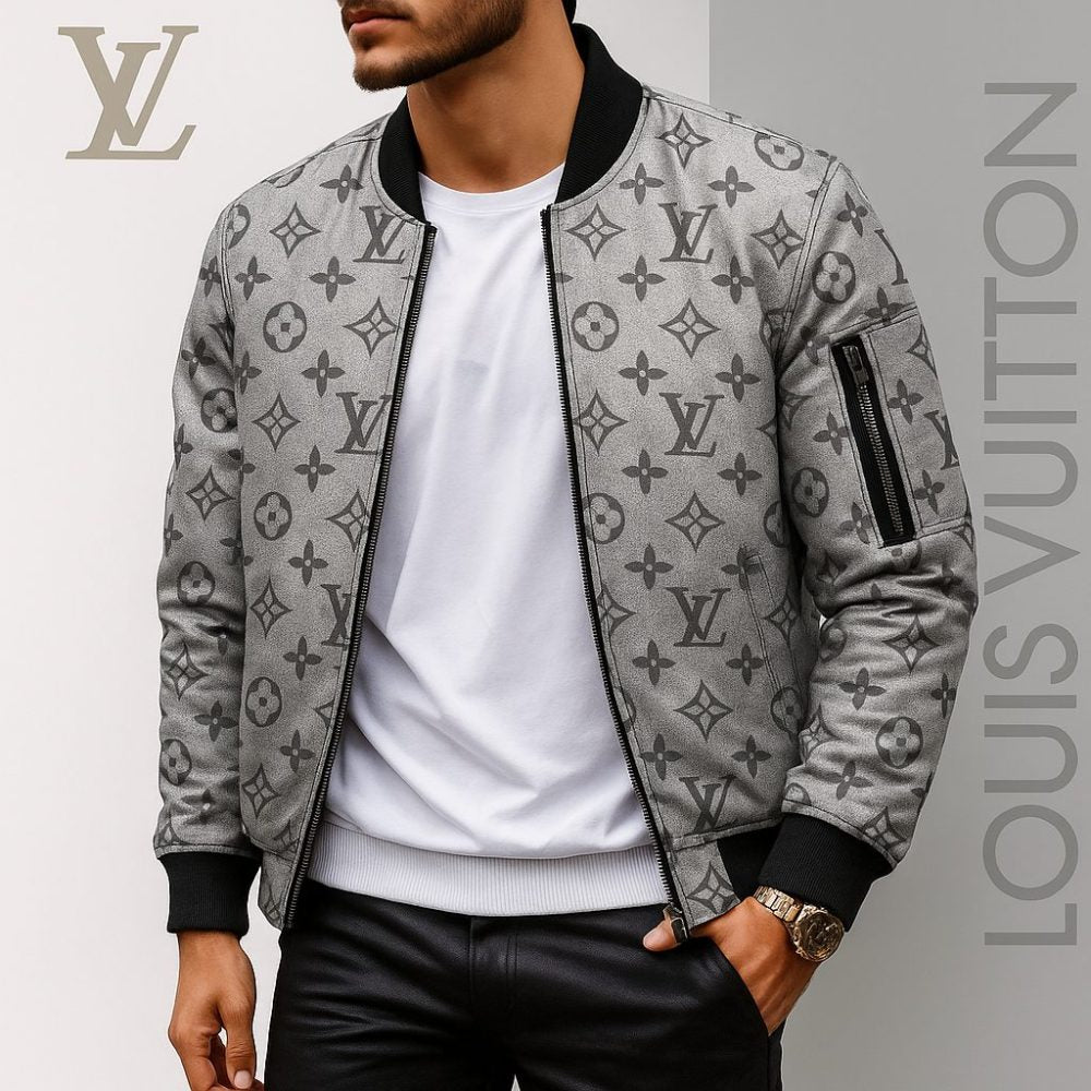 Limited Edition Louis Vuitton Bomber Jacket Unisex Lx-Jklv2025018