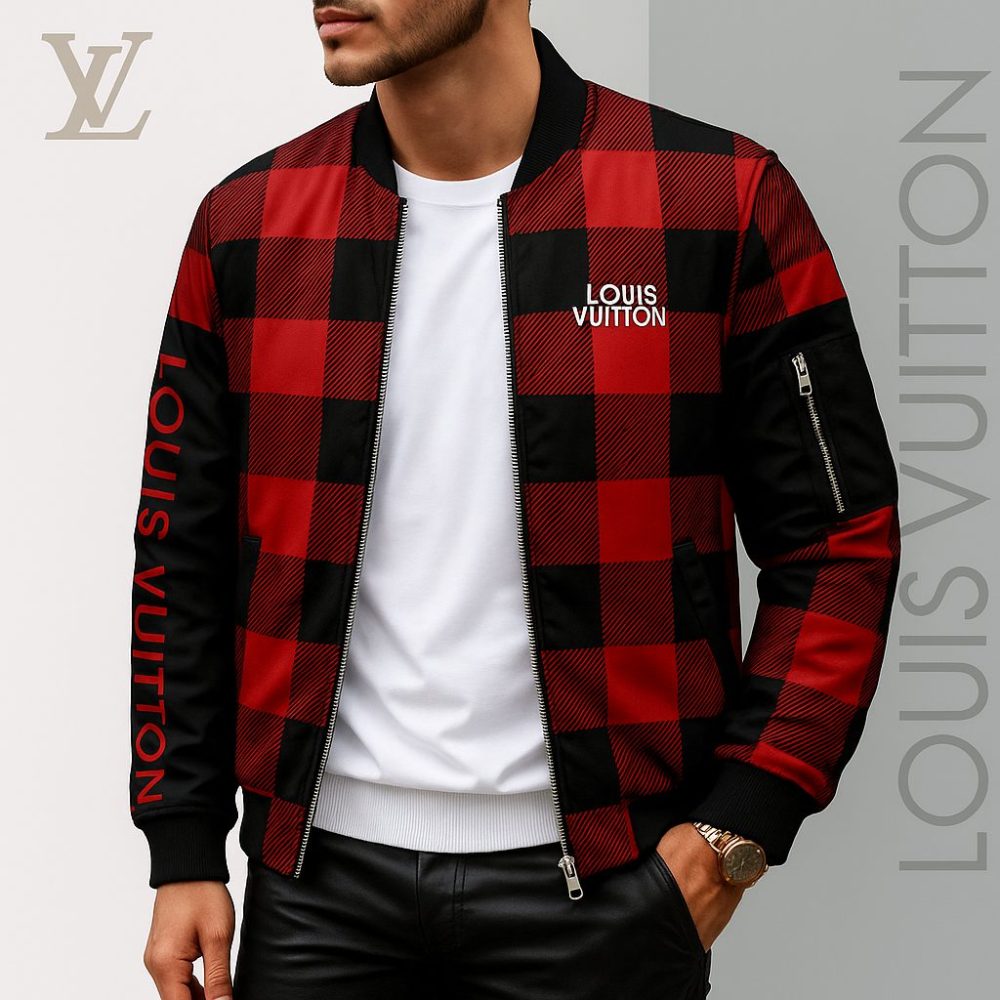 Limited Edition Louis Vuitton Bomber Jacket Unisex Lx-Jklv2025033
